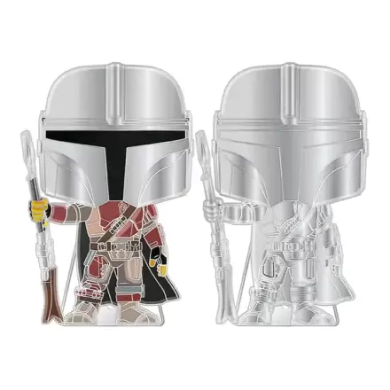 Star Wars Loungefly POP! Emajlirani Pin Mando 10 cm termékfotója