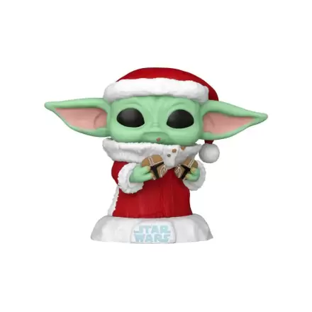 Star Wars: Mandalorian Funko POP! Vinilna figura Holiday Grogu 9 cm termékfotója