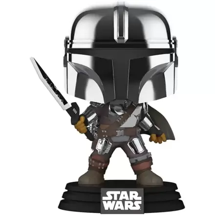 Star Wars: Mandalorian Funko POP! Vinyl figura MandoW/DrkSabr(GW/MT) 9 cm termékfotója