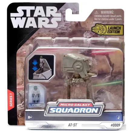 Star Wars Micro Galaxy Squadron vozilo s figurom AT-ST 7,5 cm fotografija proizvoda
