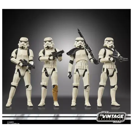 Star Wars Remnant Stormtrooper Multipack od 4 figure Vintage Coll. 10 cm fotografija proizvoda