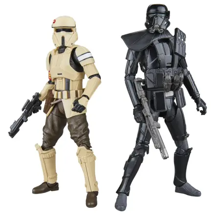 Star Wars: Rogue One Black Series akcijske figure, set od 2 komada, Shoretrooper i Death Trooper 15 cm fotografija proizvoda