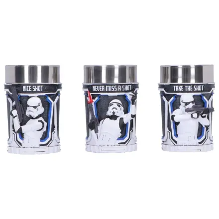Star Wars Stormtrooper Set od 3 čašice za rakiju fotografija proizvoda