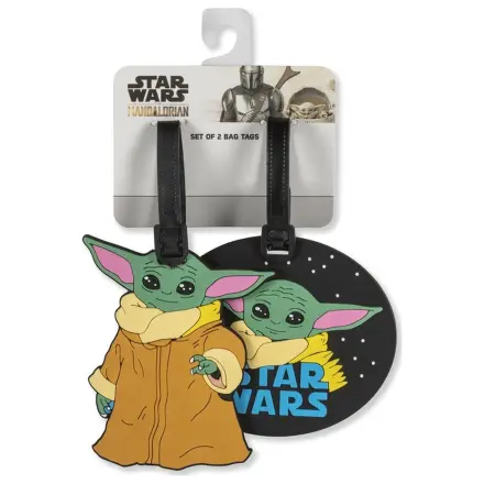 Star Wars The Mandalorian Grogu set od 2 oznake za prtljagu fotografija proizvoda