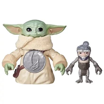 Star Wars: The Mandalorian & Grogu Elektronska akcijska figura Huggin' Grogu & Anzellan 17 cm fotografija proizvoda