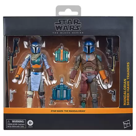 Star Wars The Mandalorian - Mandalorian & Shriek-Hawk Trainers set 2 figure 15 cm termékfotója