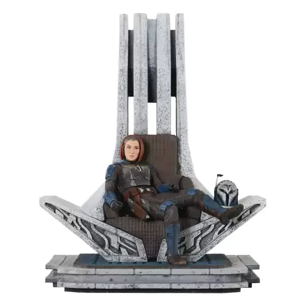 Star Wars: The Mandalorian Premier Collection Kip 1/7 Bo-Katan Kryze on Throne 35 cm termékfotója