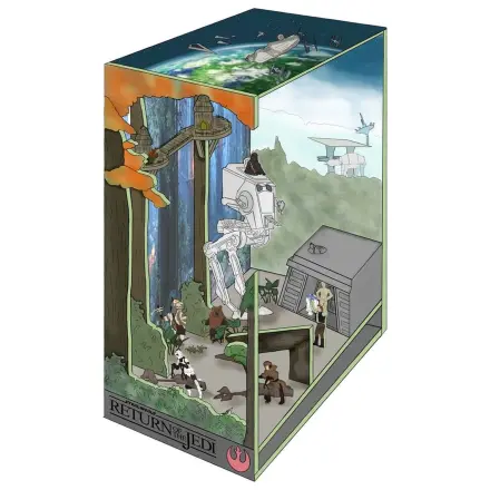Star Wars Tiny Adventures Book Nook Mini Diorama Battle of Endor 23 cm fotografija proizvoda