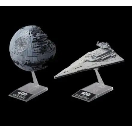 Star Wars Model Kit Zvijezda Smrti II & Imperial Star Destroyer fotografija proizvoda