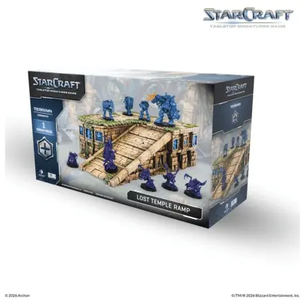 StarCraft TMG Expansion Set Teren: Lost Temple Ramp fotografija proizvoda