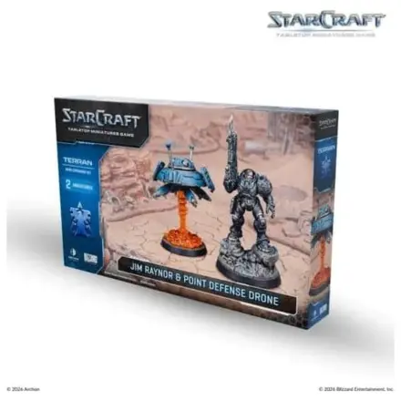 StarCraft TMG Set za proširenje heroja Terran: Jim Raynor & Point Defense Drone fotografija proizvoda