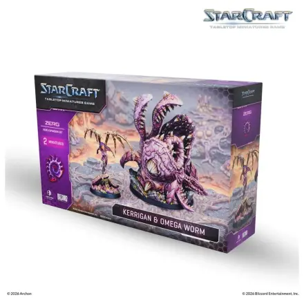 StarCraft TMG Hero Expansion Set Zerg: Kerrigan & Omega Worm fotografija proizvoda