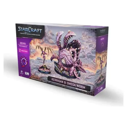 StarCraft TMG Hero Expansion Set Zerg: Kerrigan & Omega Worm fotografija proizvoda