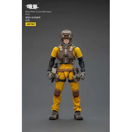 Steel Ride Corps Dark Source Akcijska figura Mechanic Tork 7 cm fotografija proizvoda