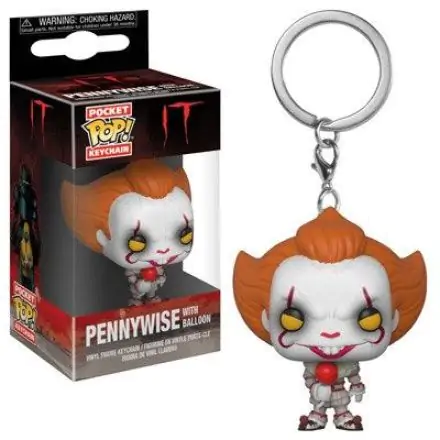 Stephen King's It 2017 Pocket POP! Vinilni privjesak za ključeve Pennywise s balonom 4 cm termékfotója