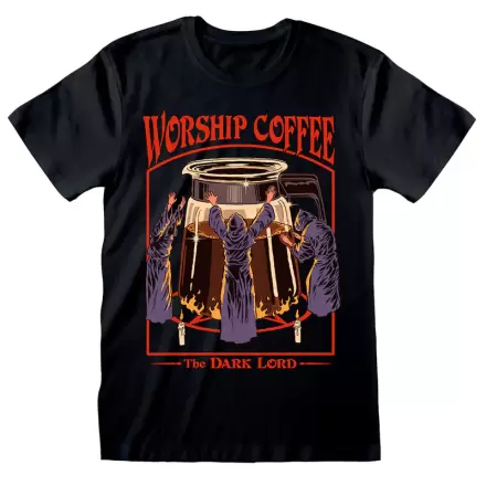 Steven Rhodes Worship Coffee majica fotografija proizvoda