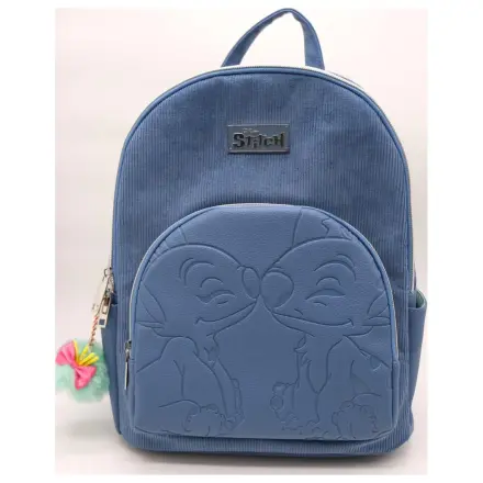 Stitch & Angel Fashion Duo Plavi ruksak od samta od korduroja fotografija proizvoda
