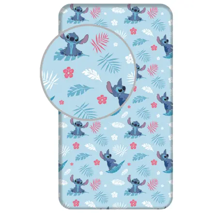 Stitch Plava prilagođena plahta 90x200 cm fotografija proizvoda