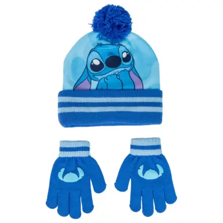 Stitch Blue dječja kapa + set rukavica fotografija proizvoda