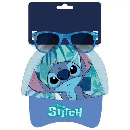 Stitch Plave Sunčane Naočale s Motivom Lišća i Set Bejzbolske Kape fotografija proizvoda