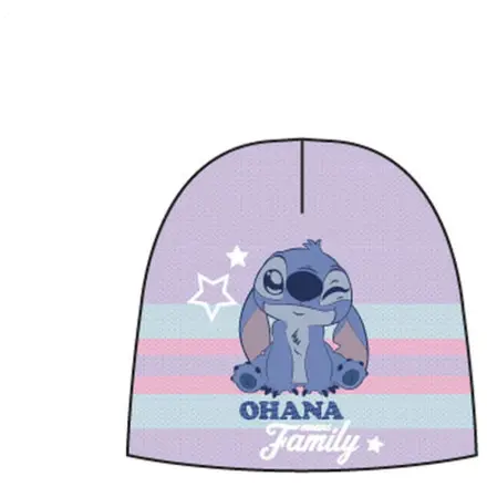 Stitch Ohana ljubičasta bebi kapa 48 cm fotografija proizvoda