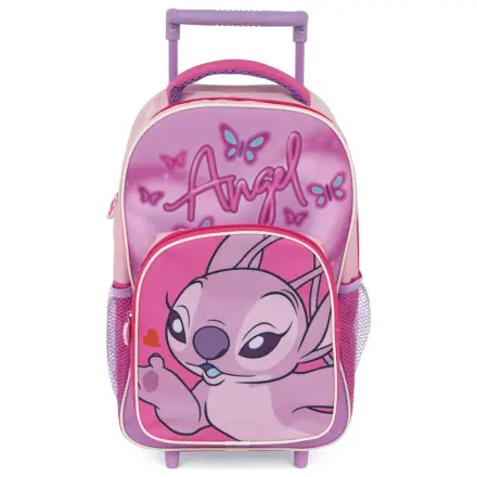 Stitch Pink Angel Ruksak na kotačićima za predškolce, torba 36 cm fotografija proizvoda