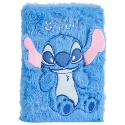 Stitch Smiley Premium krznena bilježnica veličine A5 fotografija proizvoda