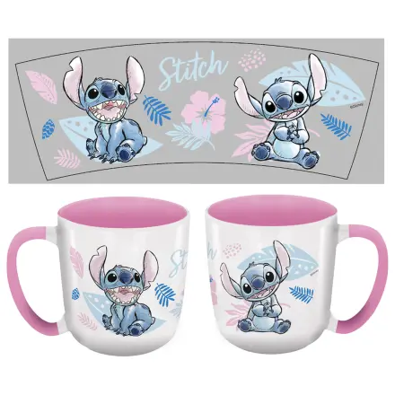 Stitch Watercolor Pink Šalica fotografija proizvoda