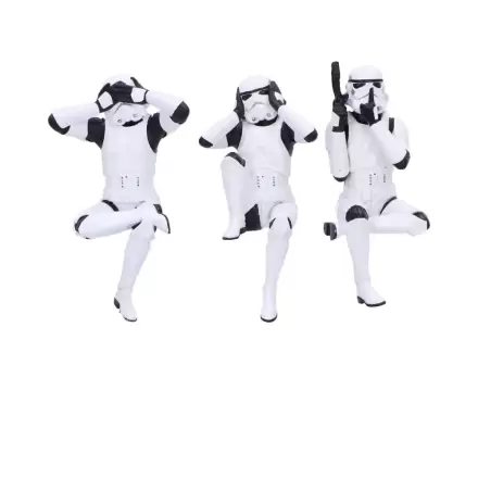 Stormtrooper Figure Tri Mudra Sjedeća Stormtroopera 11 cm termékfotója