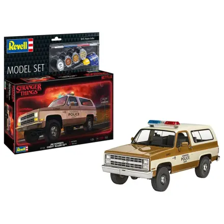 Stranger Things Set Komplet Modela 1/25 1985 Chevrolet K5 Blazer (Aqua Color) 19 cm fotografija proizvoda