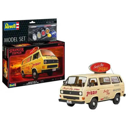 Stranger Things Komplet Model Set 1/25 VW T3 Bus Surfer Boy (Aqua Color) 19 cm fotografija proizvoda