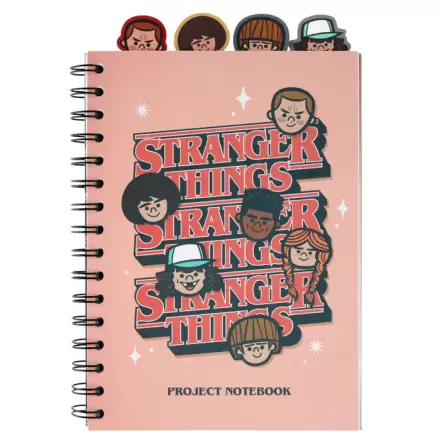 Stranger Things A5 bilježnica termékfotója