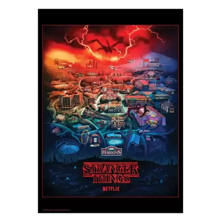 Stranger Things Umjetnički Otisak Limited Edition 42 x 30 cm fotografija proizvoda