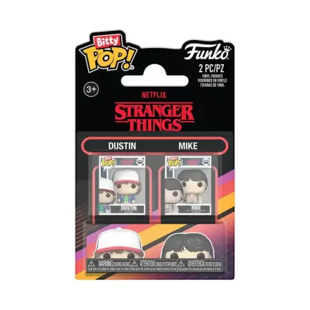 Stranger Things Bitty Funko POP! vinil figura pakiranje od 2 komada Dustin & Mike fotografija proizvoda