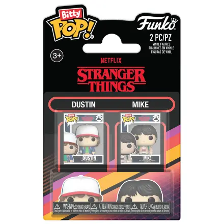 Stranger Things Bitty Funko POP! vinil figura pakiranje od 2 komada Dustin & Mike fotografija proizvoda