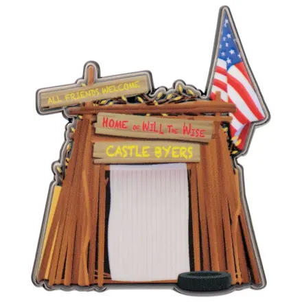 Stranger Things Pin Bedž Castle Byers Limited Edition fotografija proizvoda