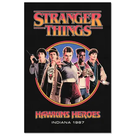 Stranger Things Hawkins Heroes poster fotografija proizvoda