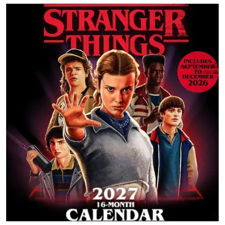 Stranger Things Kalendar 2027 30 x 30 cm fotografija proizvoda