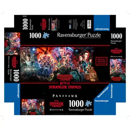 Stranger Things panorama puzzle 1000 komada fotografija proizvoda