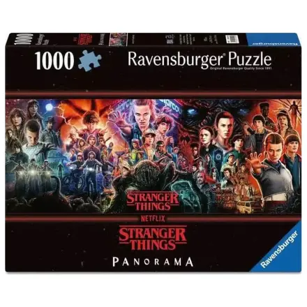 Stranger Things panorama puzzle 1000 komada fotografija proizvoda