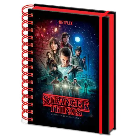 Stranger Things Wiro bilježnica A5 jedan list termékfotója