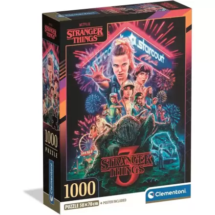 Stranger Things puzzle 1000 kom fotografija proizvoda
