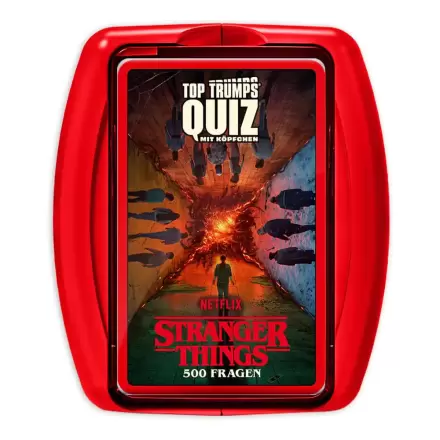 Stranger Things kartaška igra Top Trumps Quiz *Njemačka verzija* fotografija proizvoda