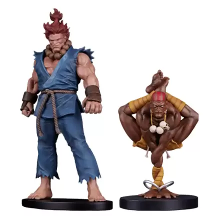Street Fighter PVC Kipovi 1/10 Akuma & Dhalsim 21 cm fotografija proizvoda