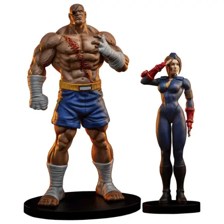 Street Fighter Street Jam statue 1/10 Sagat & Juli 24 cm fotografija proizvoda