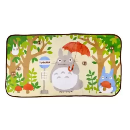 Studio Ghibli Fleece Deka My Neighbor Totoro Totoro Bus Stop 80 x 150 cm fotografija proizvoda