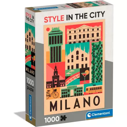 Puzzle Style in the City Milan 1000 kom fotografija proizvoda