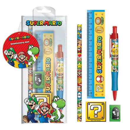 Super Mario set od 5 dijelova uredskog pribora termékfotója