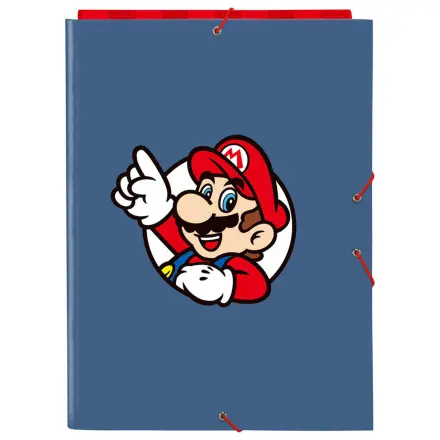 Super Mario A4 registrator od kartona s preklopima fotografija proizvoda