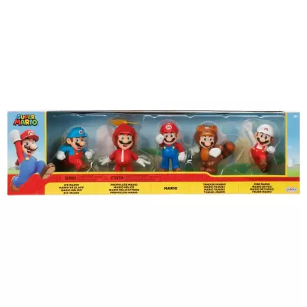 Super Mario Bros blister 5 figura 6cm termékfotója